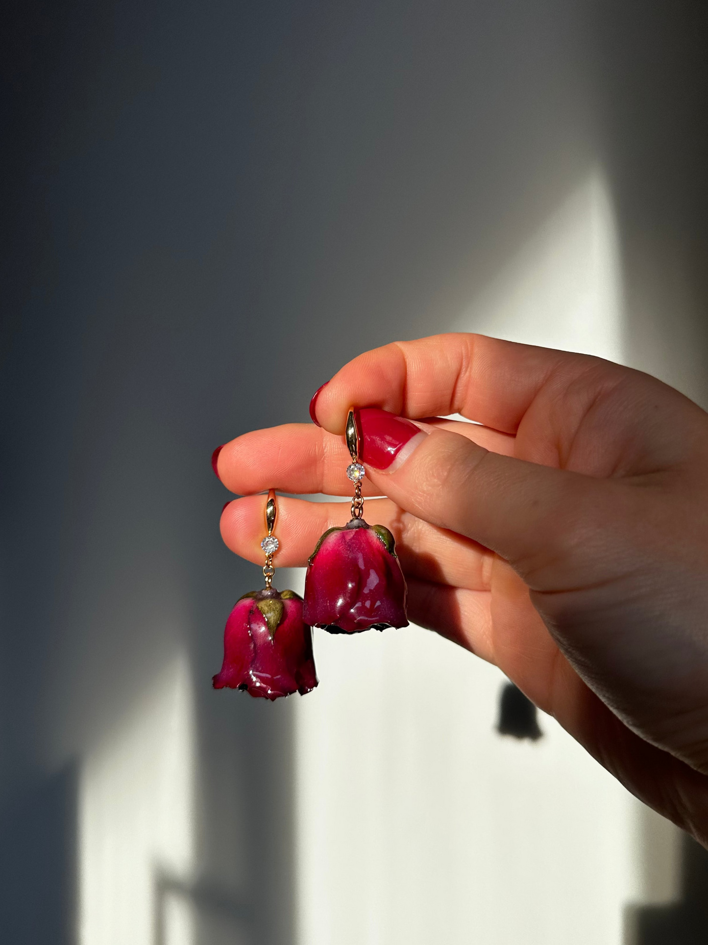 *REAL* Rose Jewelry Set